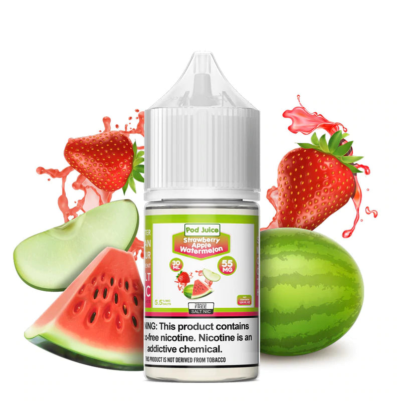 Pod Juice -Strawberry Apple Watermelon (55mg)(30ml)(IN STORE ONLY)