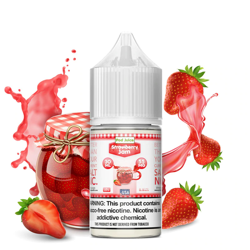 Pod Juice - Strawberry Jam (55mg)(30ml)(IN STORE ONLY)