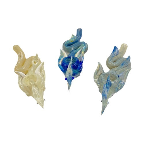 Glass Hand Pipe - Dragon (7")