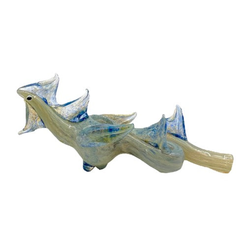 Glass Hand Pipe - Dragon (7")