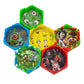 Silicone Ashtray - Hexagon Toons