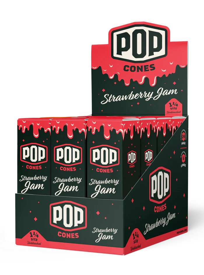 Pop Cones (1 1/4) (4 flavors)