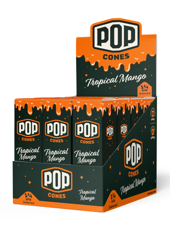 Pop Cones (1 1/4) (4 flavors)