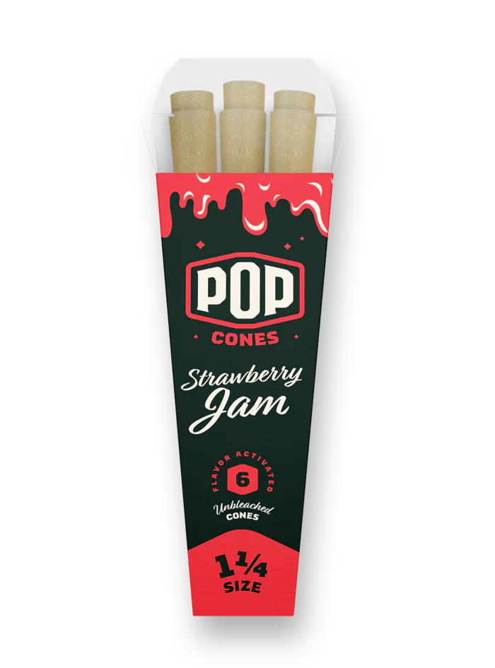 Pop Cones (1 1/4) (4 flavors)