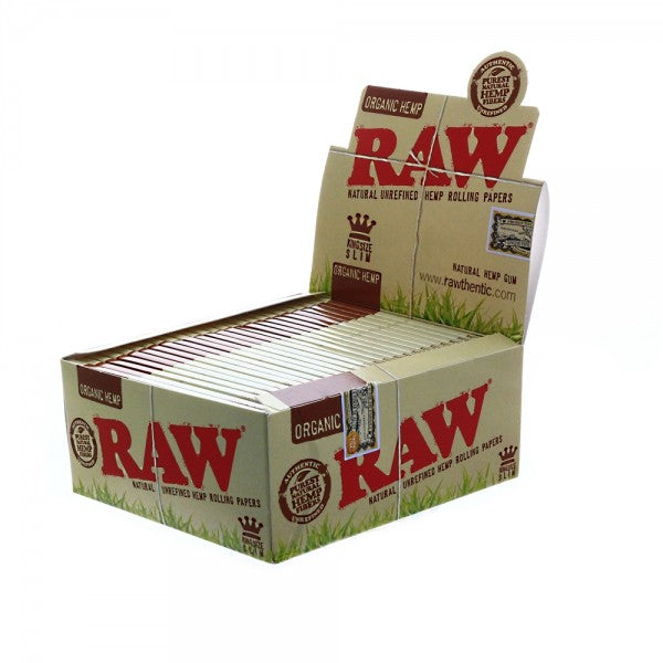 RAW - Organic King Size Slim Papers (50 packs)