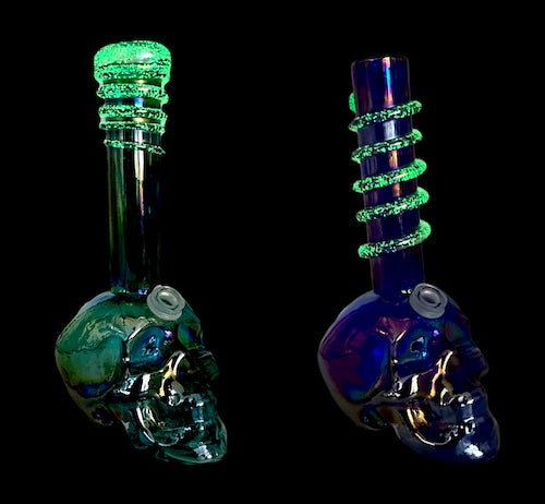 Soft Glass on Glass - Skull (10.5")