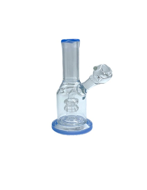Mini Water Pipe - Burger Perc (7")