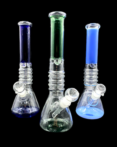 Water Pipe - Five Ring Tint (12.5")