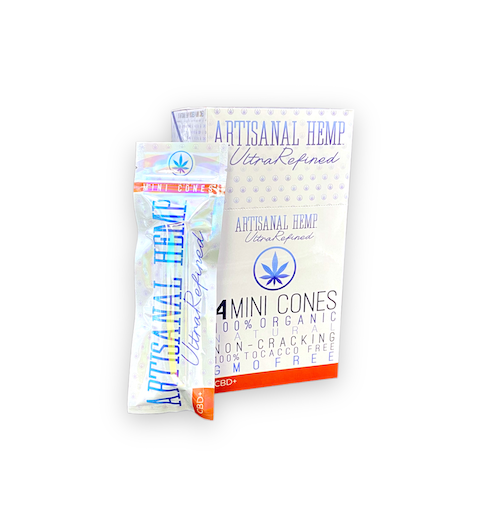 Artisanal Hemp Ultra Refined Cones (60 Cones) Golden Cedar Wholesale