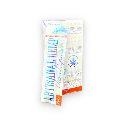 Artisanal Hemp Ultra Refined Wraps (50 wraps)