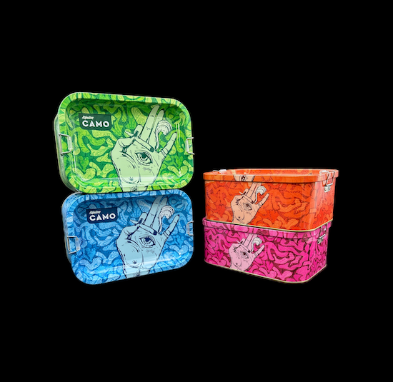 Metal Container - Camo Stash