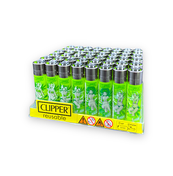 Clipper Lighters - Mary Jane (48pcs)