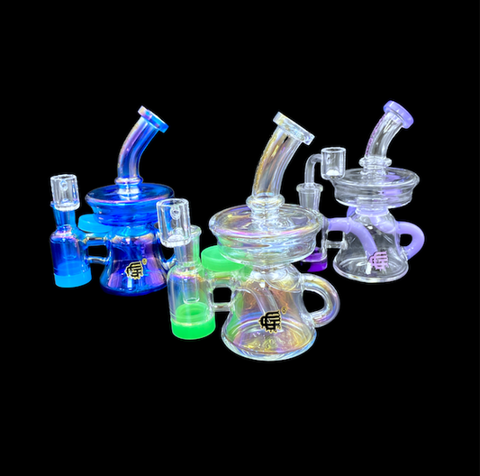 Crystal Glass - Upper Disc Reclaim Recycler (6.5")