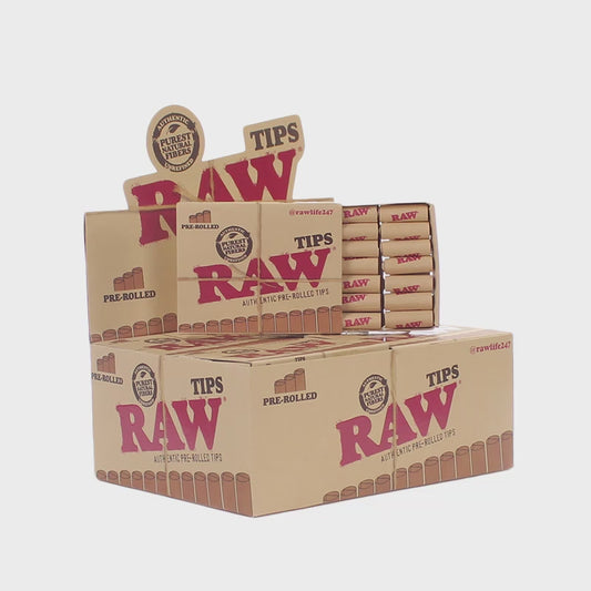 RAW - 949 Unbleached Pre Rolled Tips (20 packs)