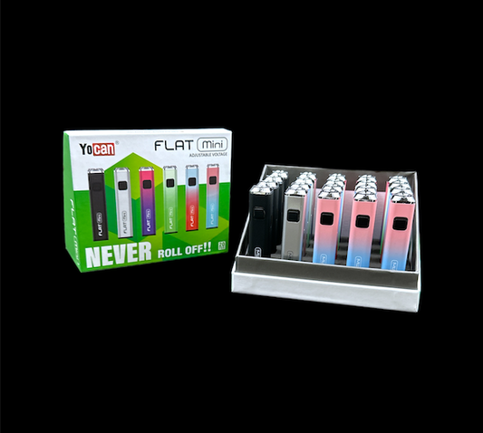 Yocan Flat Mini Cartridge Battery (Display of 20)