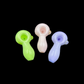 Glow In the Dark Glass Hand Pipe - Big Baby (4")