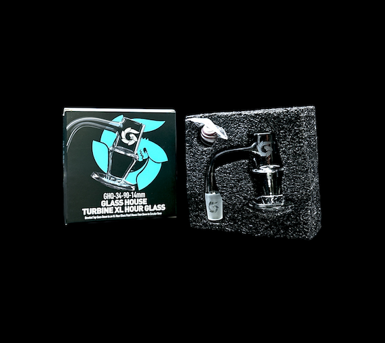 Glass House Turbine XL Hour Glass Kit Golden Cedar Wholesale