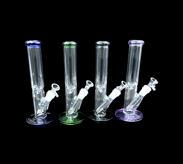 Water Pipe - Colorful Straight Shooter (10")