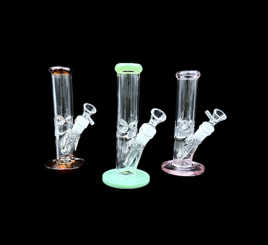 Water Pipe - Colorful Straight Shooter (8")