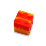 Silicone Container - Mini Lego (1")