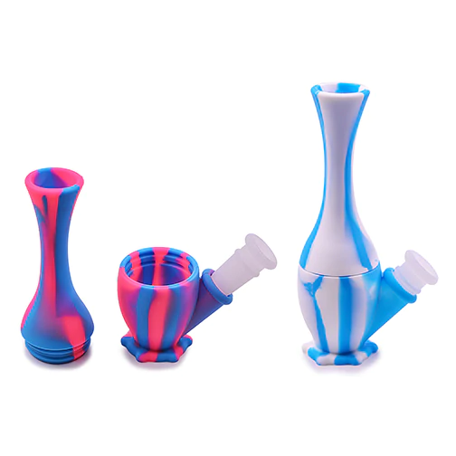 Silicone Water Pipe - Vase (6.5")