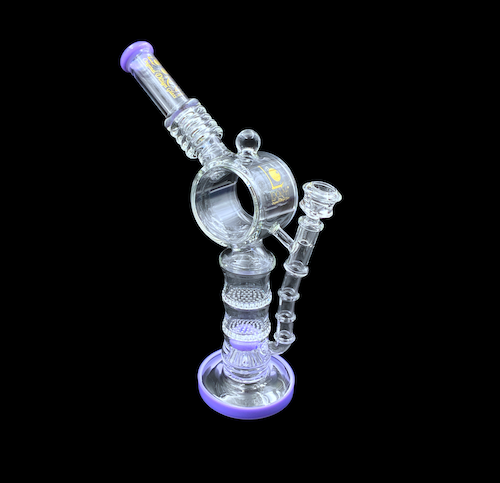 Lookah Water Pipe - Ring of Fire (15")