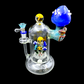 Lookah Water Pipe - Dark Shrooms Island (9.5")