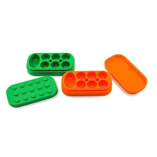 Silicone Container - Lego (3.8")