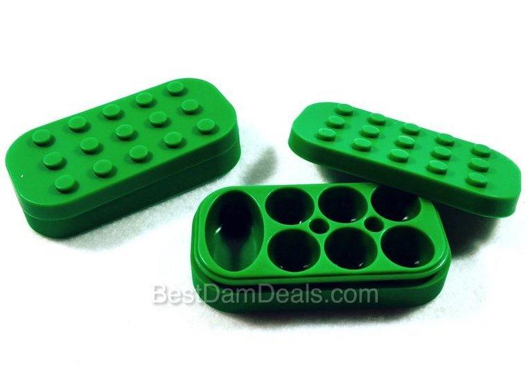 Silicone Container - Lego (3.8")