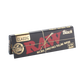 RAW - 1 1/4 Black Classic Natural Unrefined (24 packs)