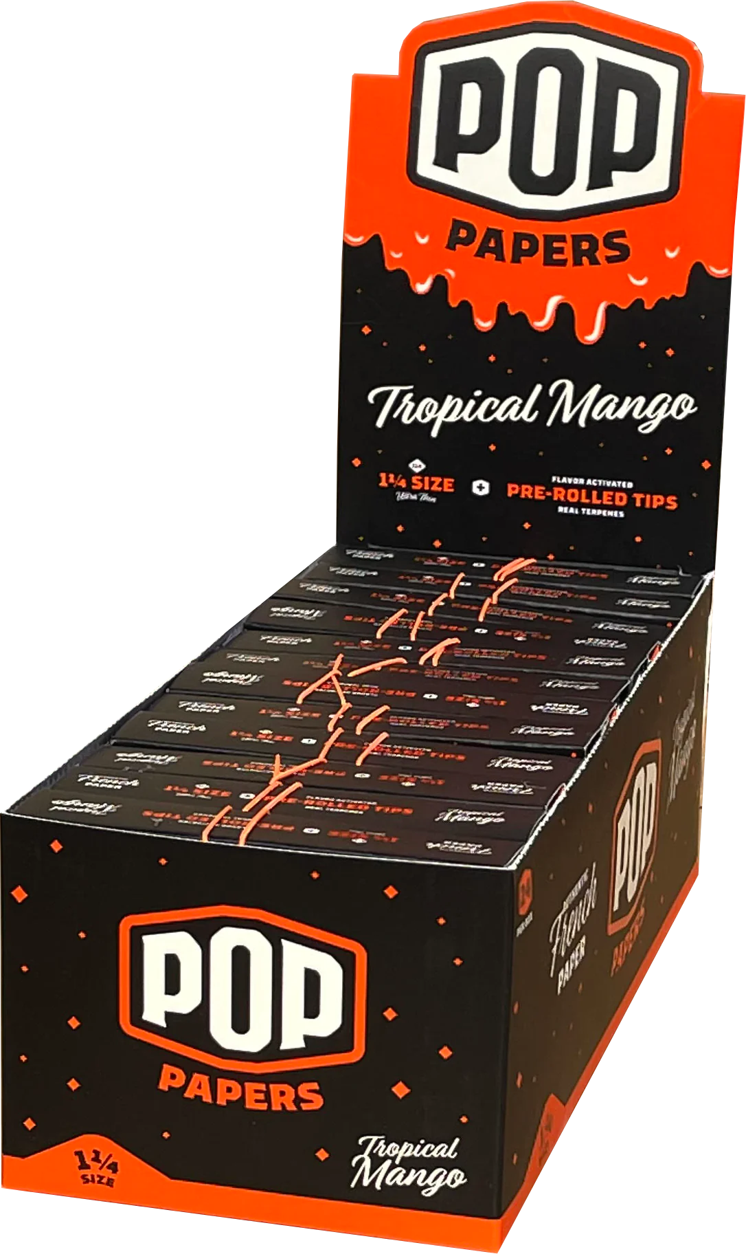 Pop Papers + Tips (1 1/4) (4 flavors)