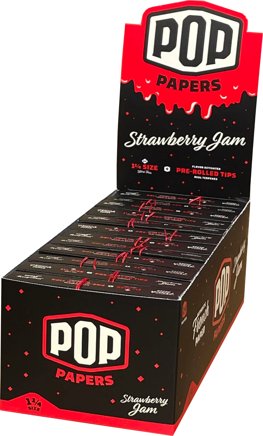 Pop Papers + Tips (1 1/4) (4 flavors)