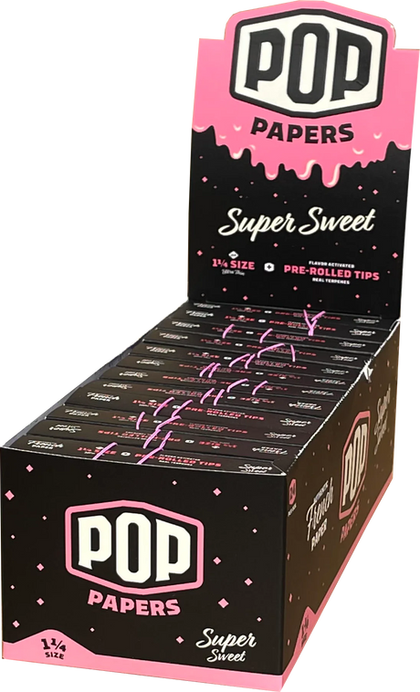 Pop Papers + Tips (1 1/4) (4 flavors)