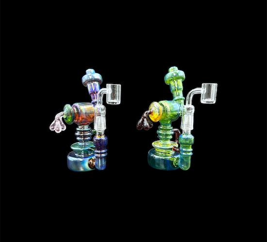 Recycler Water Pipe - Squirt (6.75")