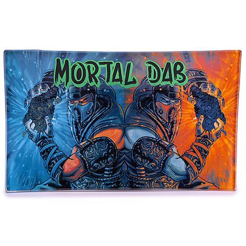 Glass Tray - Mortal Dab