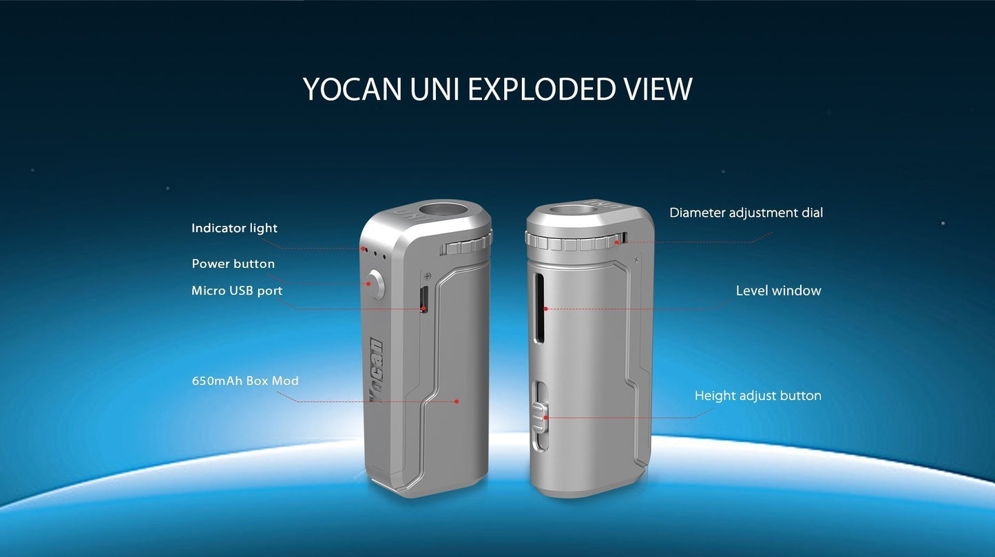 Vaporizer - Yocan UNI (Universal Cartridge Battery)