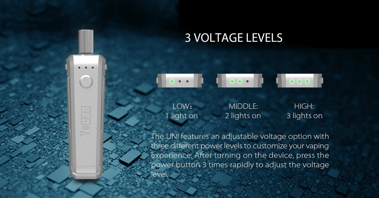 Vaporizer - Yocan UNI (Universal Cartridge Battery)